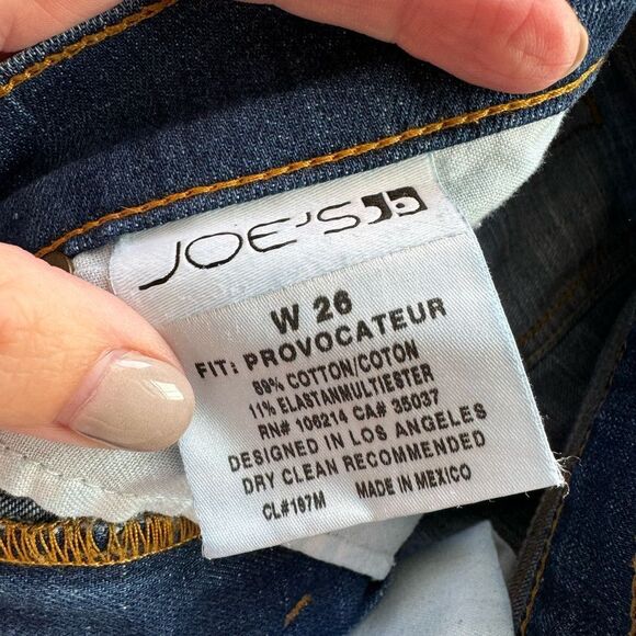 Joe’s Jeans Provocateur Candice Blue Faded Wash Straight Leg Bootcut Size 26 - Picture 11 of 16